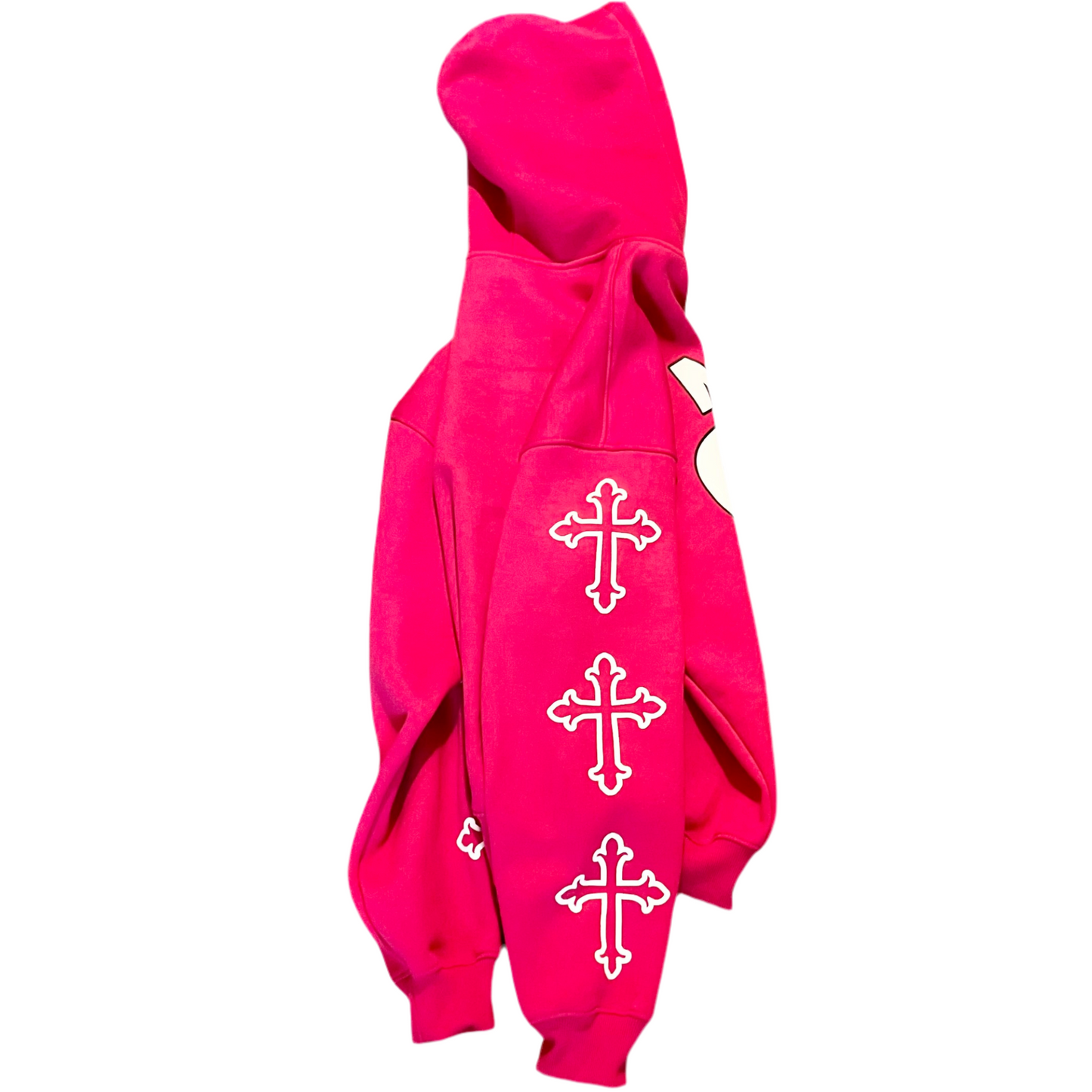 "Make God Proud" Hot Pink Hoodie